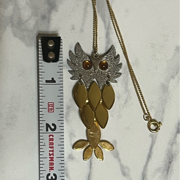 Vintage Owl Necklace - Picture 4 of 7